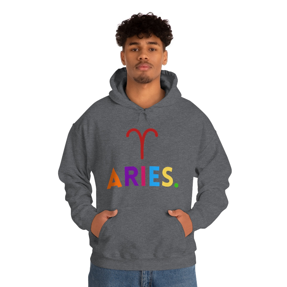 "Aries" Unisex Heavy Blend™ Hooded Sweatshirt