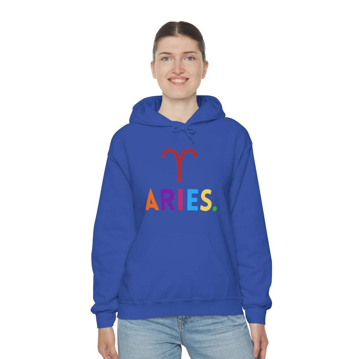 "Aries" Unisex Heavy Blend™ Hooded Sweatshirt