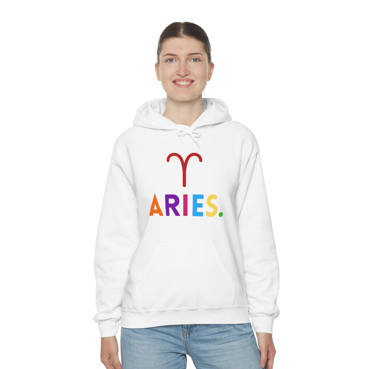 "Aries" Unisex Heavy Blend™ Hooded Sweatshirt
