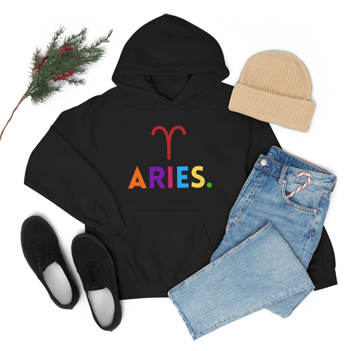 "Aries" Unisex Heavy Blend™ Hooded Sweatshirt