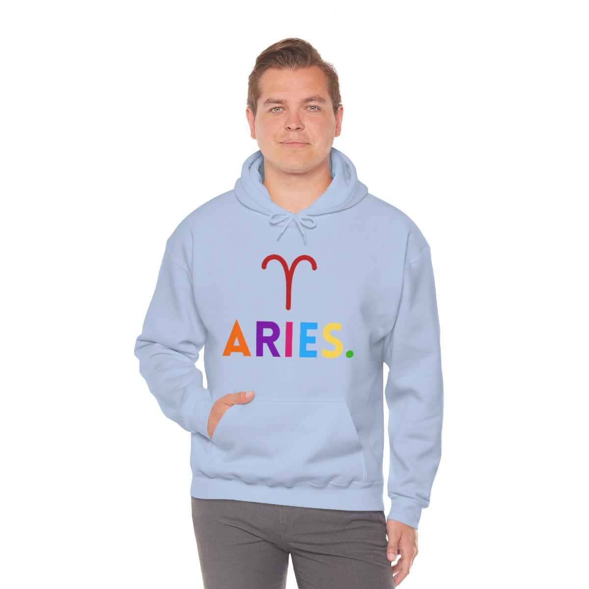 "Aries" Unisex Heavy Blend™ Hooded Sweatshirt