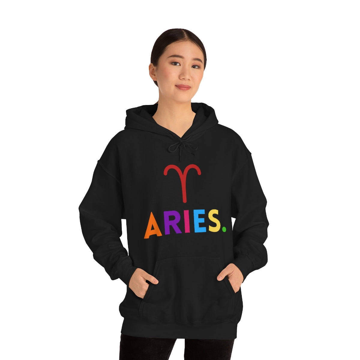 "Aries" Unisex Heavy Blend™ Hooded Sweatshirt