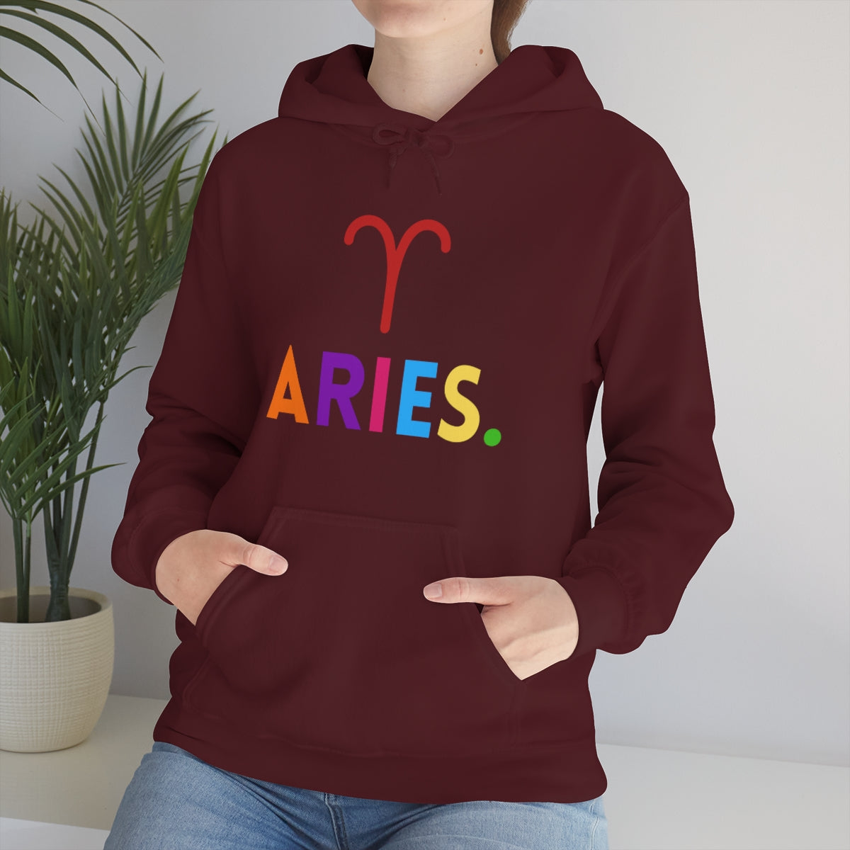 "Aries" Unisex Heavy Blend™ Hooded Sweatshirt