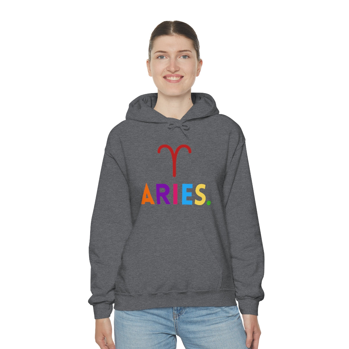 "Aries" Unisex Heavy Blend™ Hooded Sweatshirt