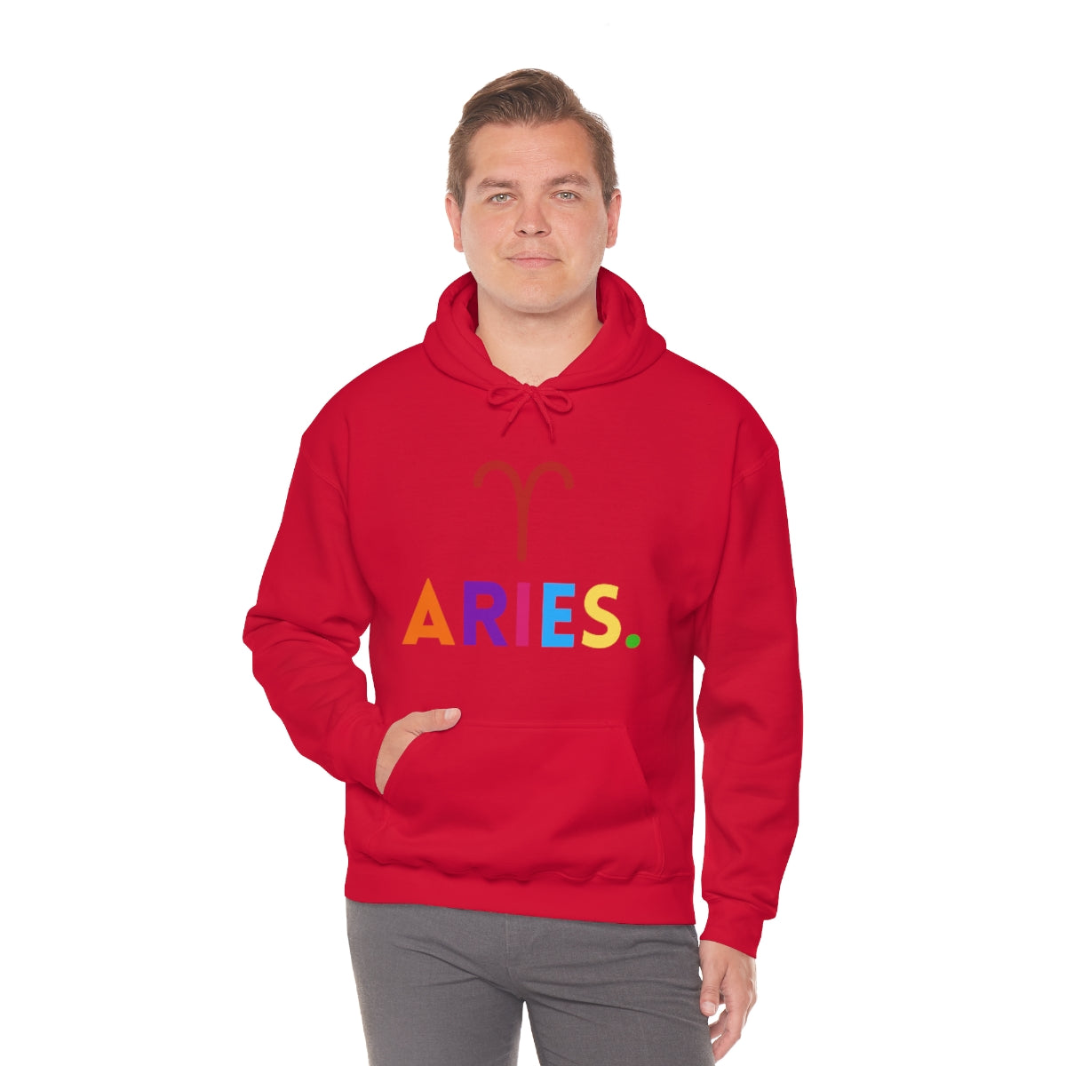 "Aries" Unisex Heavy Blend™ Hooded Sweatshirt