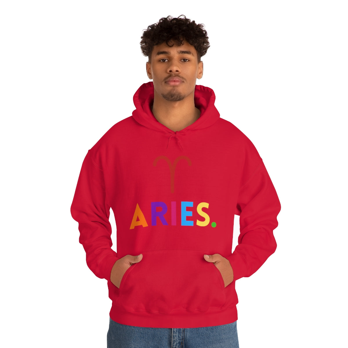 "Aries" Unisex Heavy Blend™ Hooded Sweatshirt