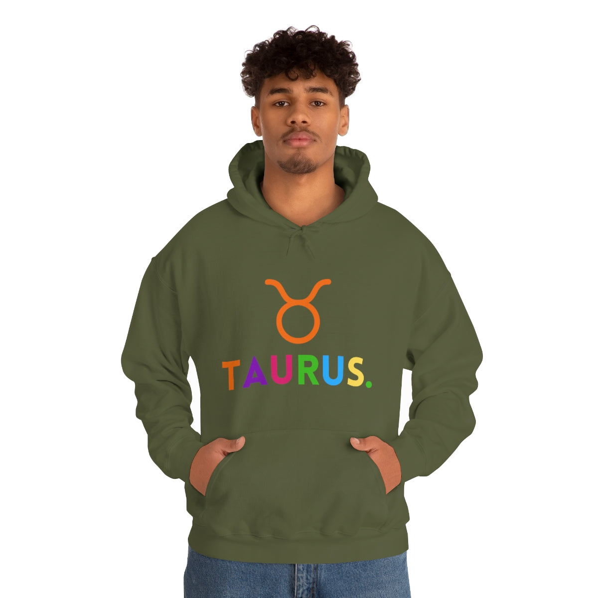 "Taurus" Unisex Heavy Blend™ Hooded Sweatshirt