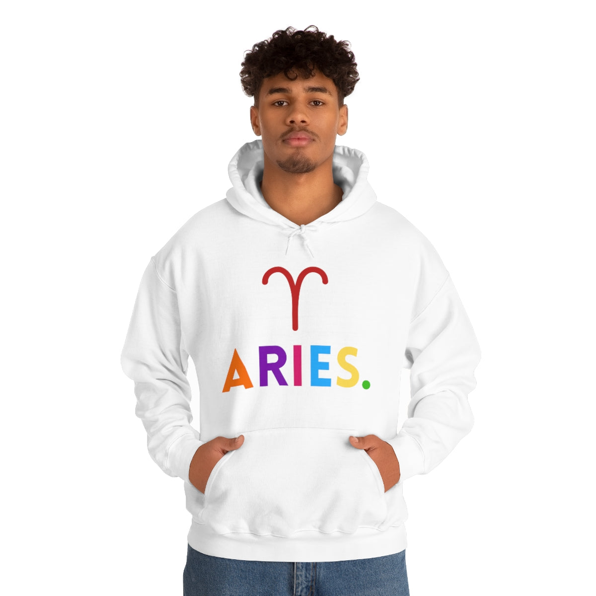 "Aries" Unisex Heavy Blend™ Hooded Sweatshirt