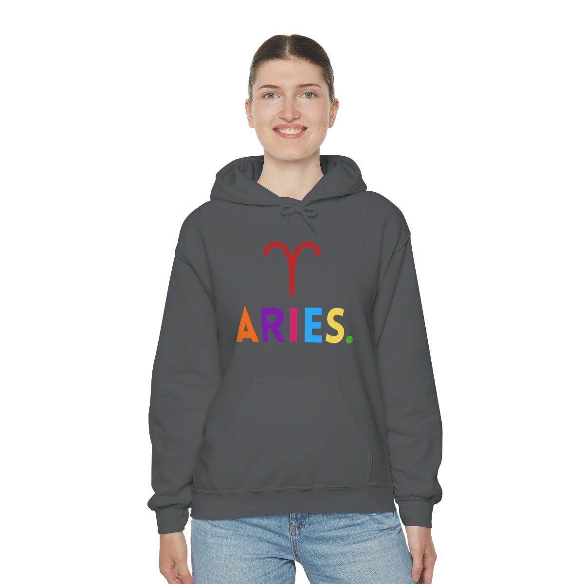 "Aries" Unisex Heavy Blend™ Hooded Sweatshirt