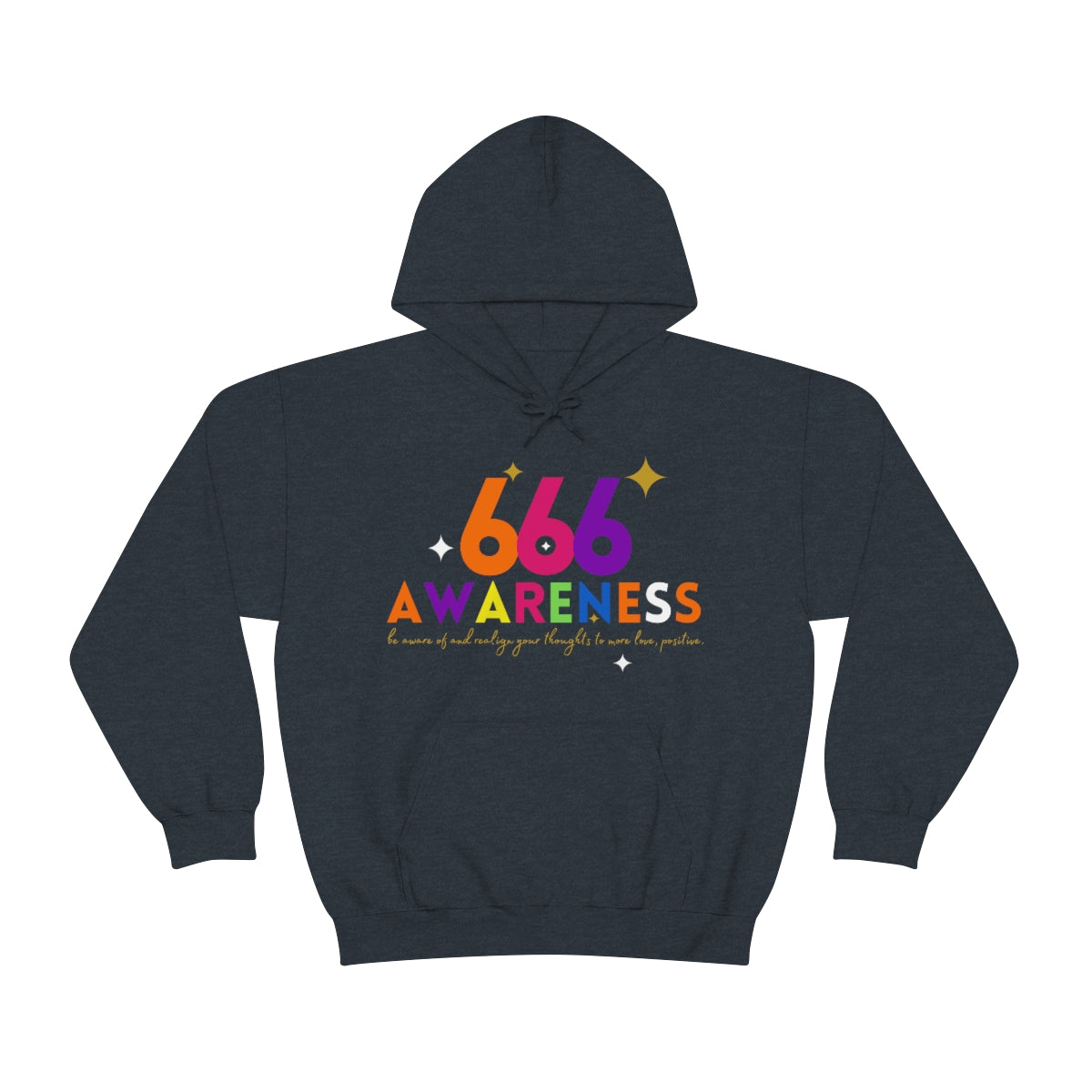 "666" Unisex Heavy Blend™ Hooded Sweatshirt