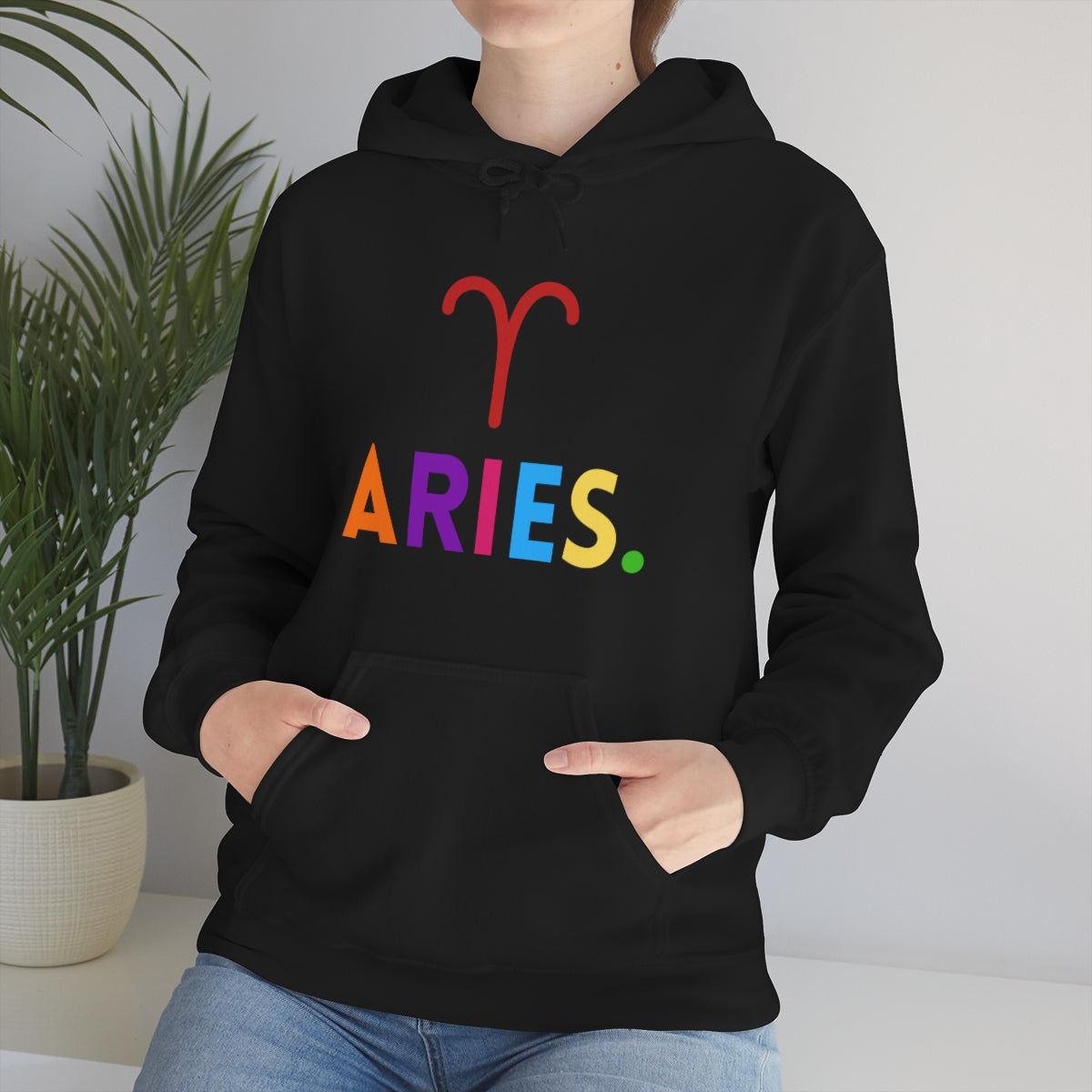 "Aries" Unisex Heavy Blend™ Hooded Sweatshirt