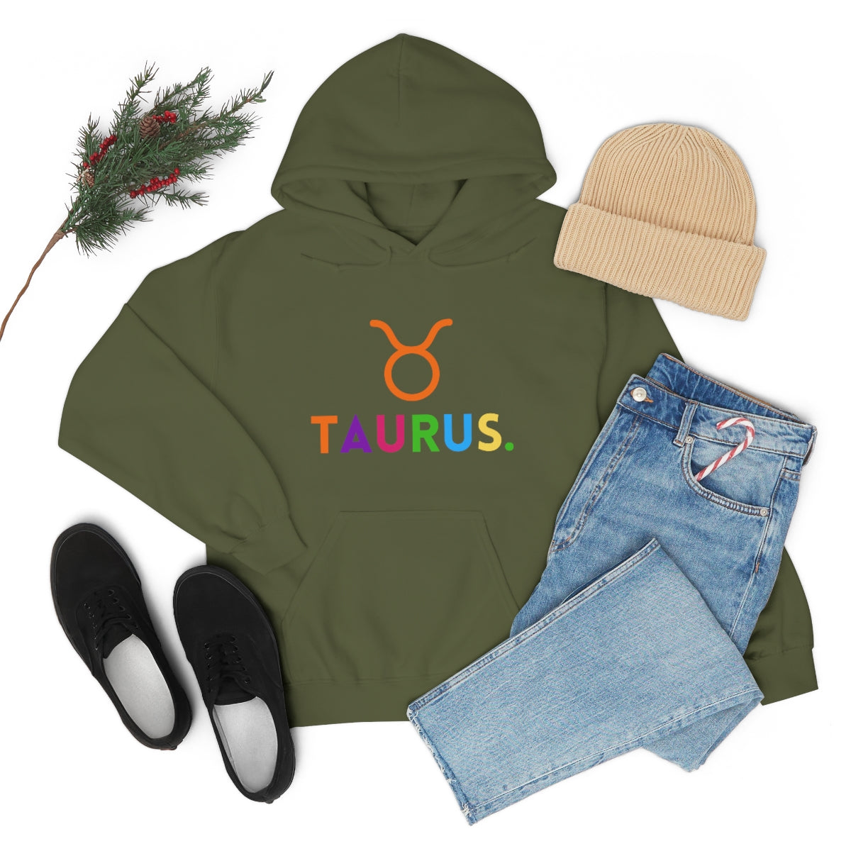 "Taurus" Unisex Heavy Blend™ Hooded Sweatshirt