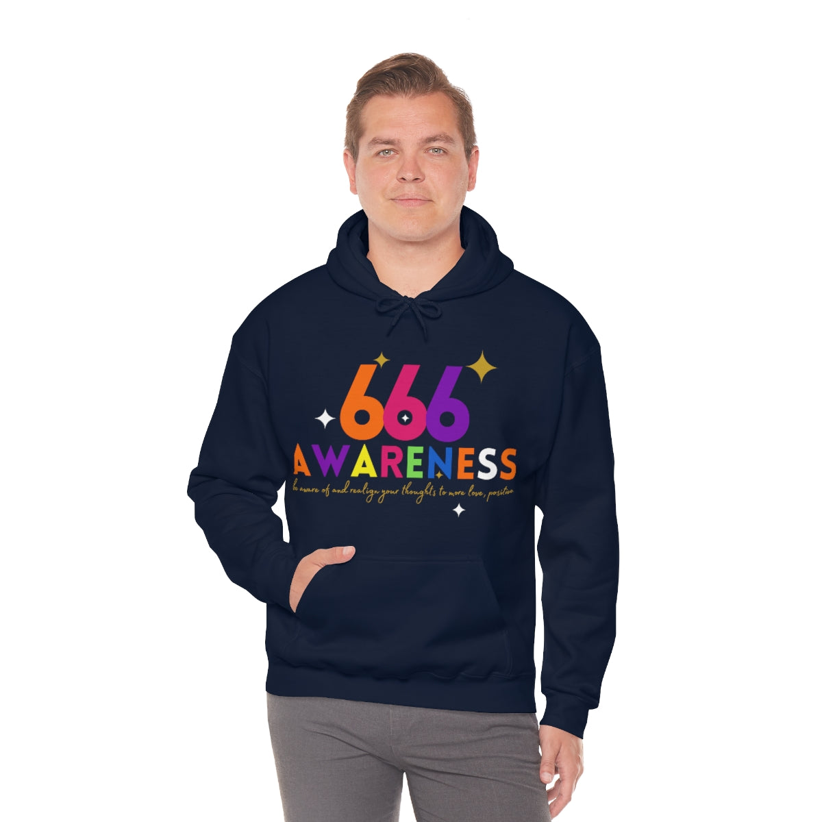 "666" Unisex Heavy Blend™ Hooded Sweatshirt