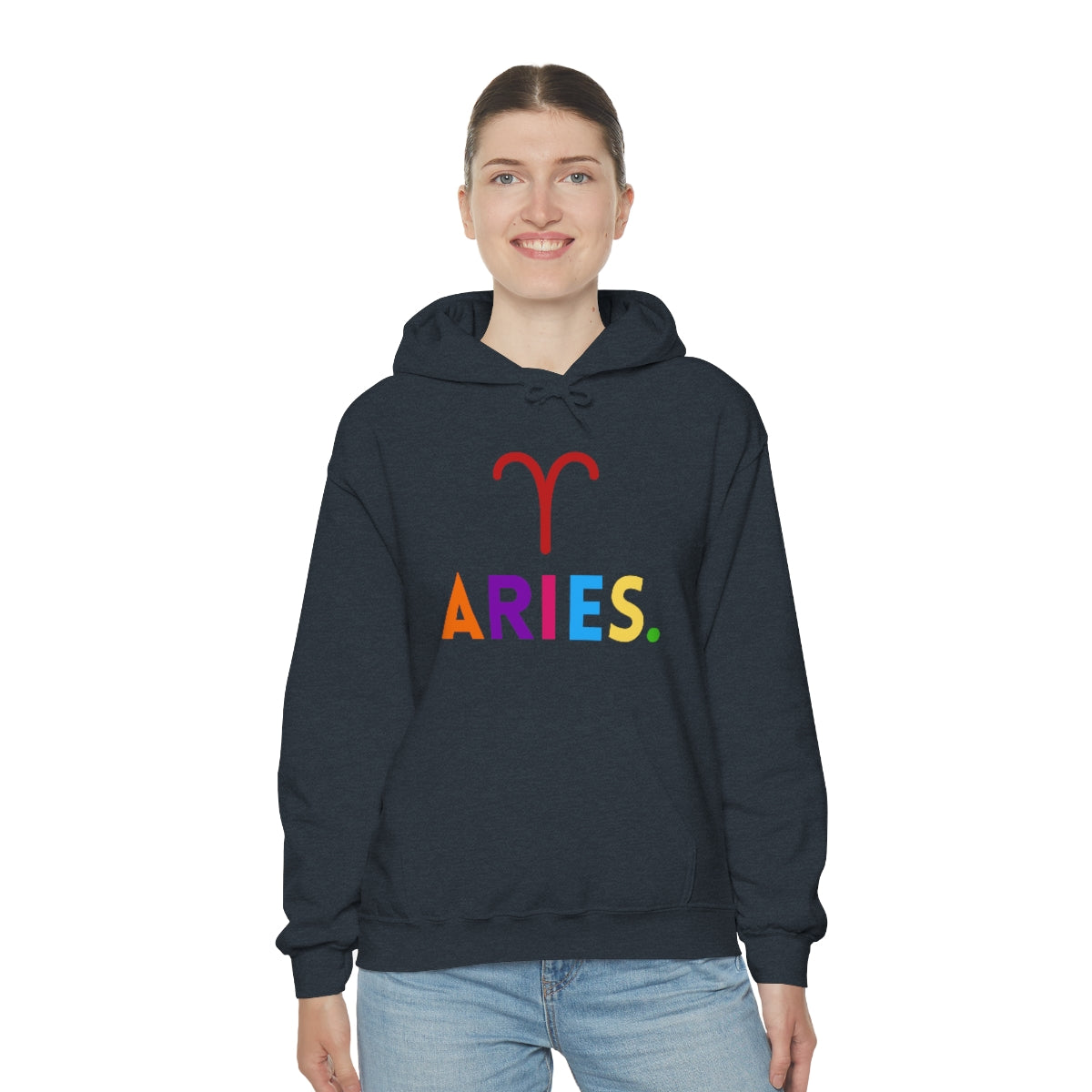 "Aries" Unisex Heavy Blend™ Hooded Sweatshirt