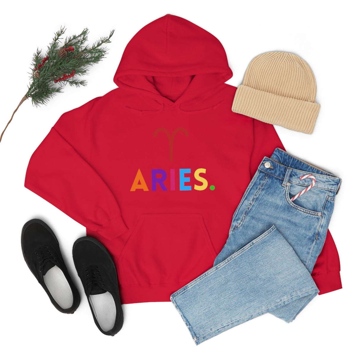 "Aries" Unisex Heavy Blend™ Hooded Sweatshirt