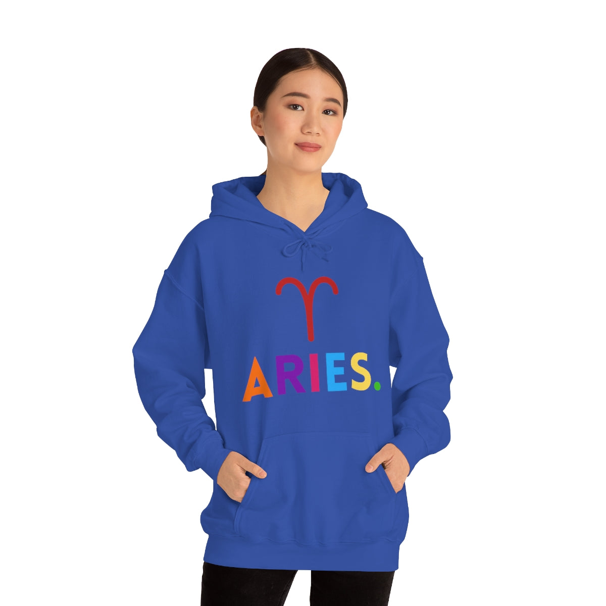 "Aries" Unisex Heavy Blend™ Hooded Sweatshirt