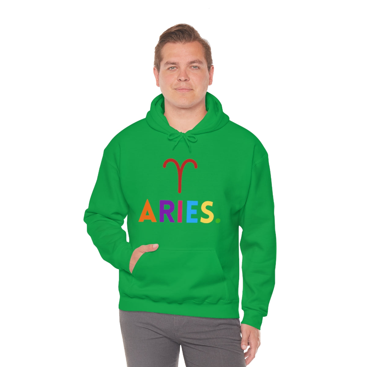 "Aries" Unisex Heavy Blend™ Hooded Sweatshirt