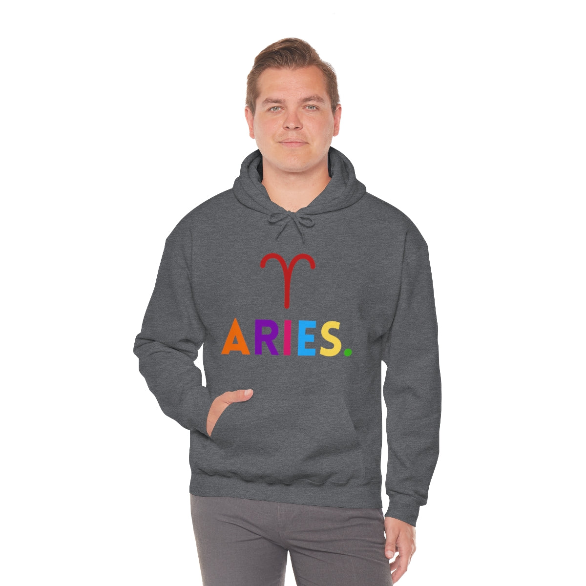 "Aries" Unisex Heavy Blend™ Hooded Sweatshirt