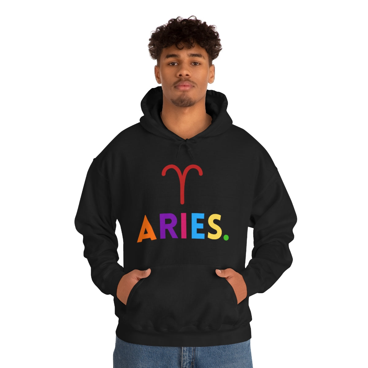 "Aries" Unisex Heavy Blend™ Hooded Sweatshirt