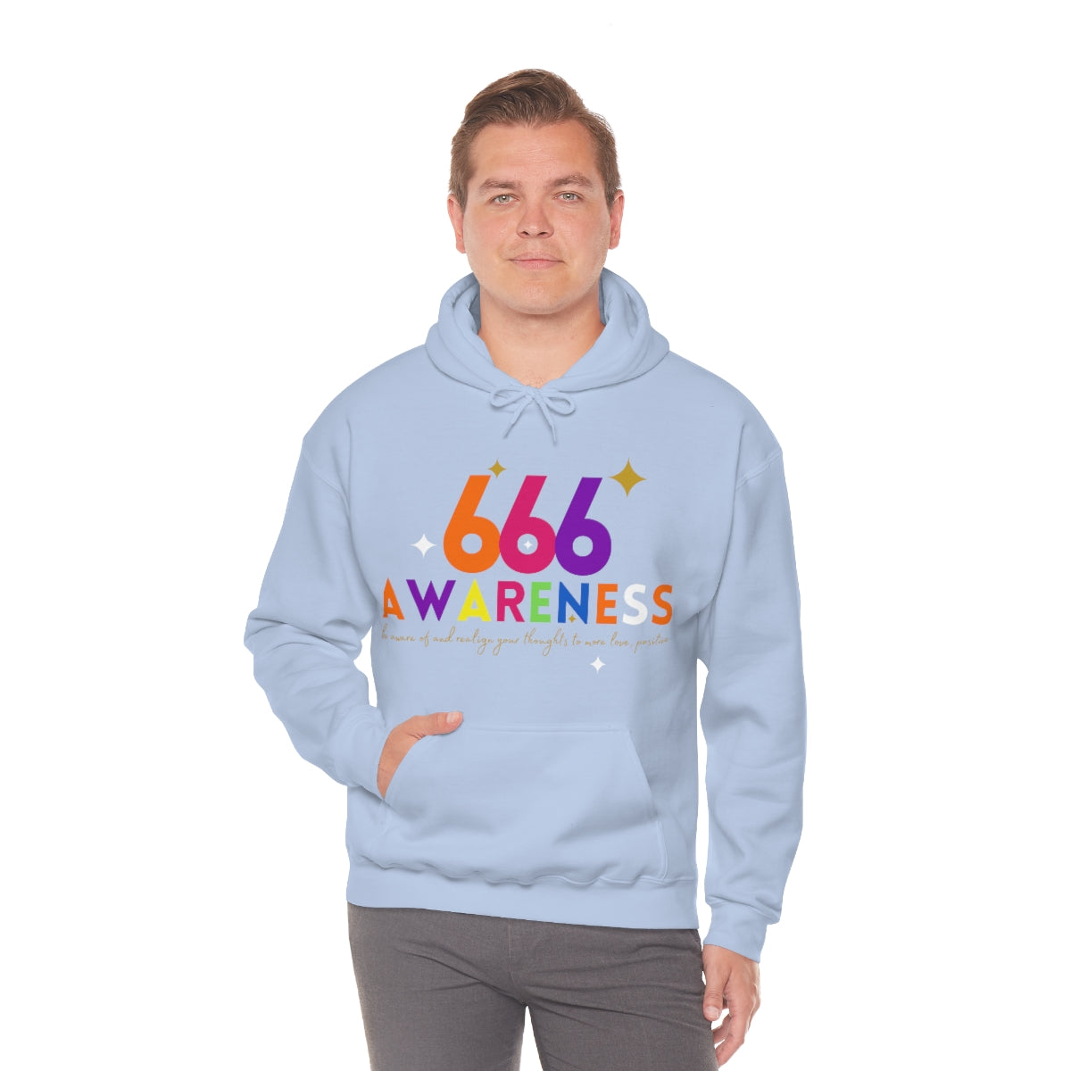 "666" Unisex Heavy Blend™ Hooded Sweatshirt