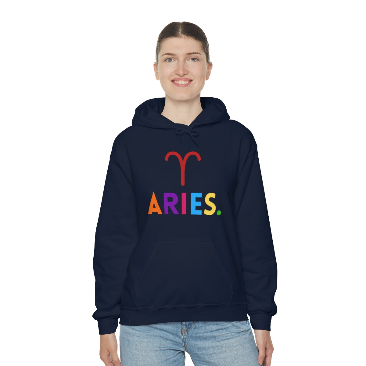 "Aries" Unisex Heavy Blend™ Hooded Sweatshirt