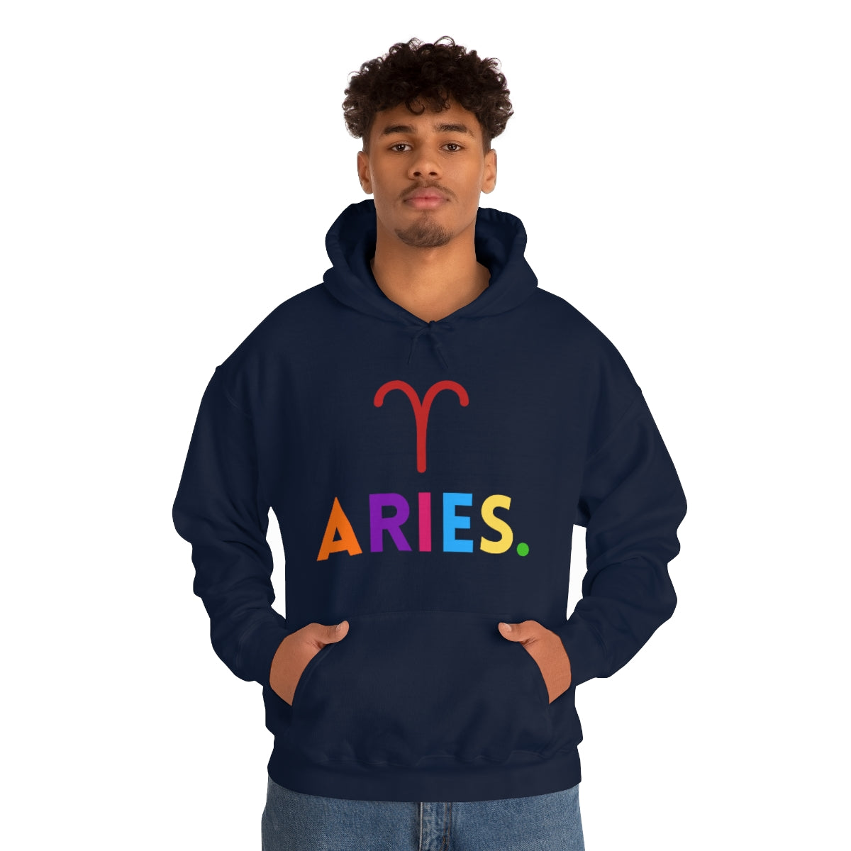 "Aries" Unisex Heavy Blend™ Hooded Sweatshirt