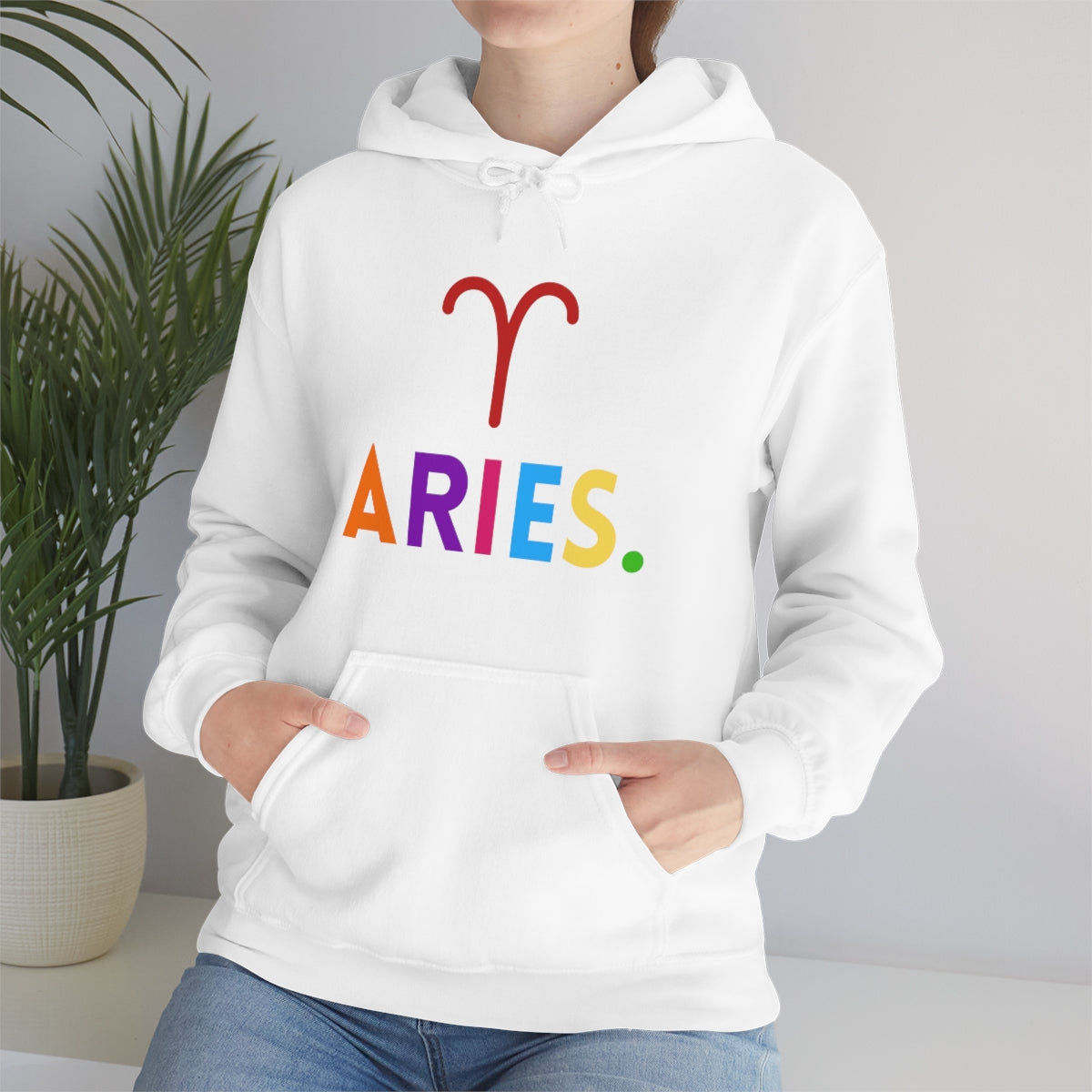 "Aries" Unisex Heavy Blend™ Hooded Sweatshirt