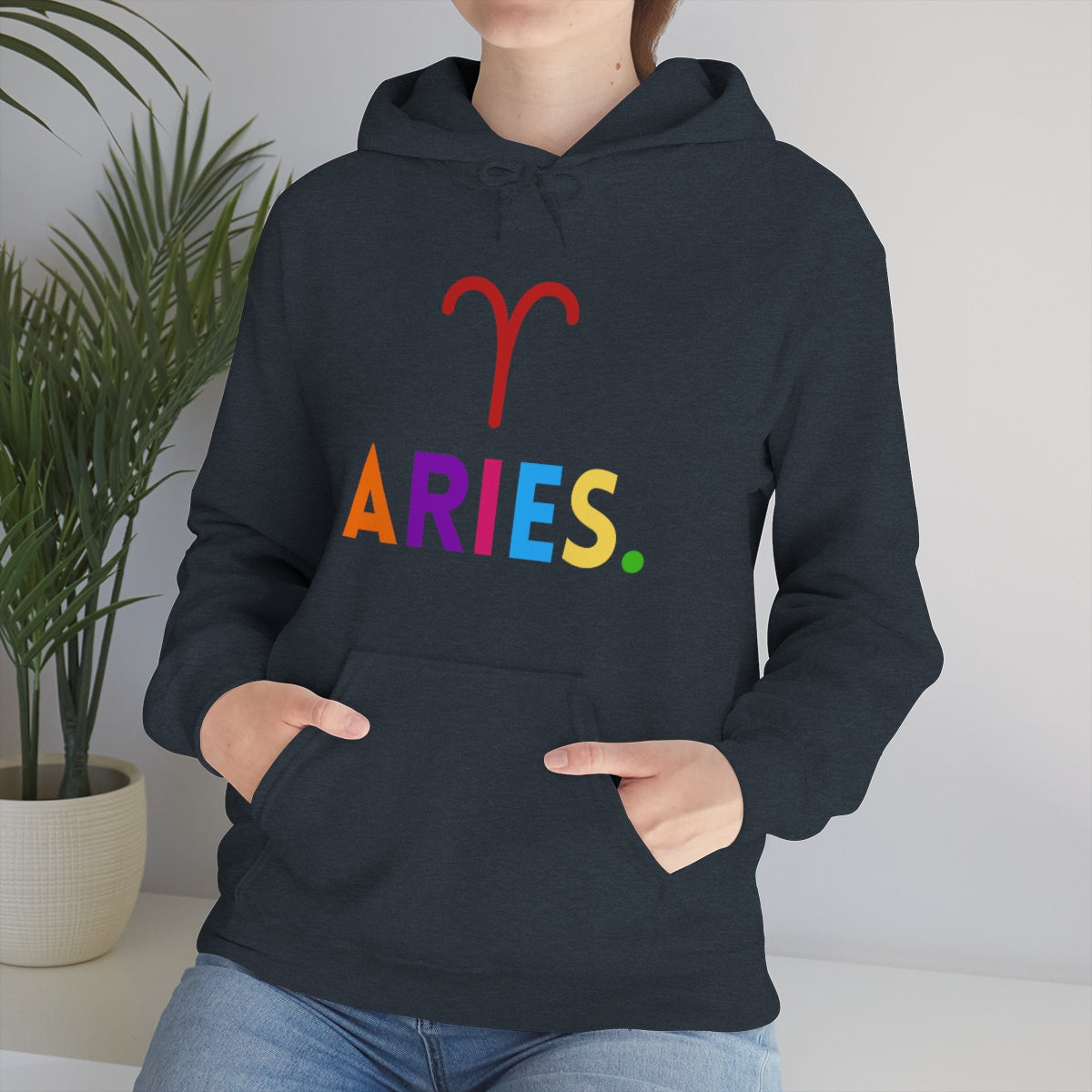 "Aries" Unisex Heavy Blend™ Hooded Sweatshirt