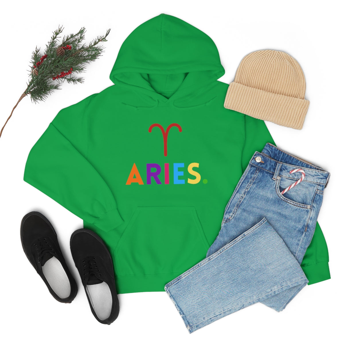 "Aries" Unisex Heavy Blend™ Hooded Sweatshirt