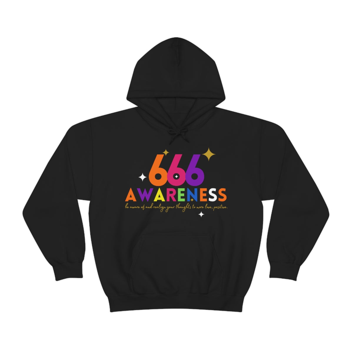 "666" Unisex Heavy Blend™ Hooded Sweatshirt