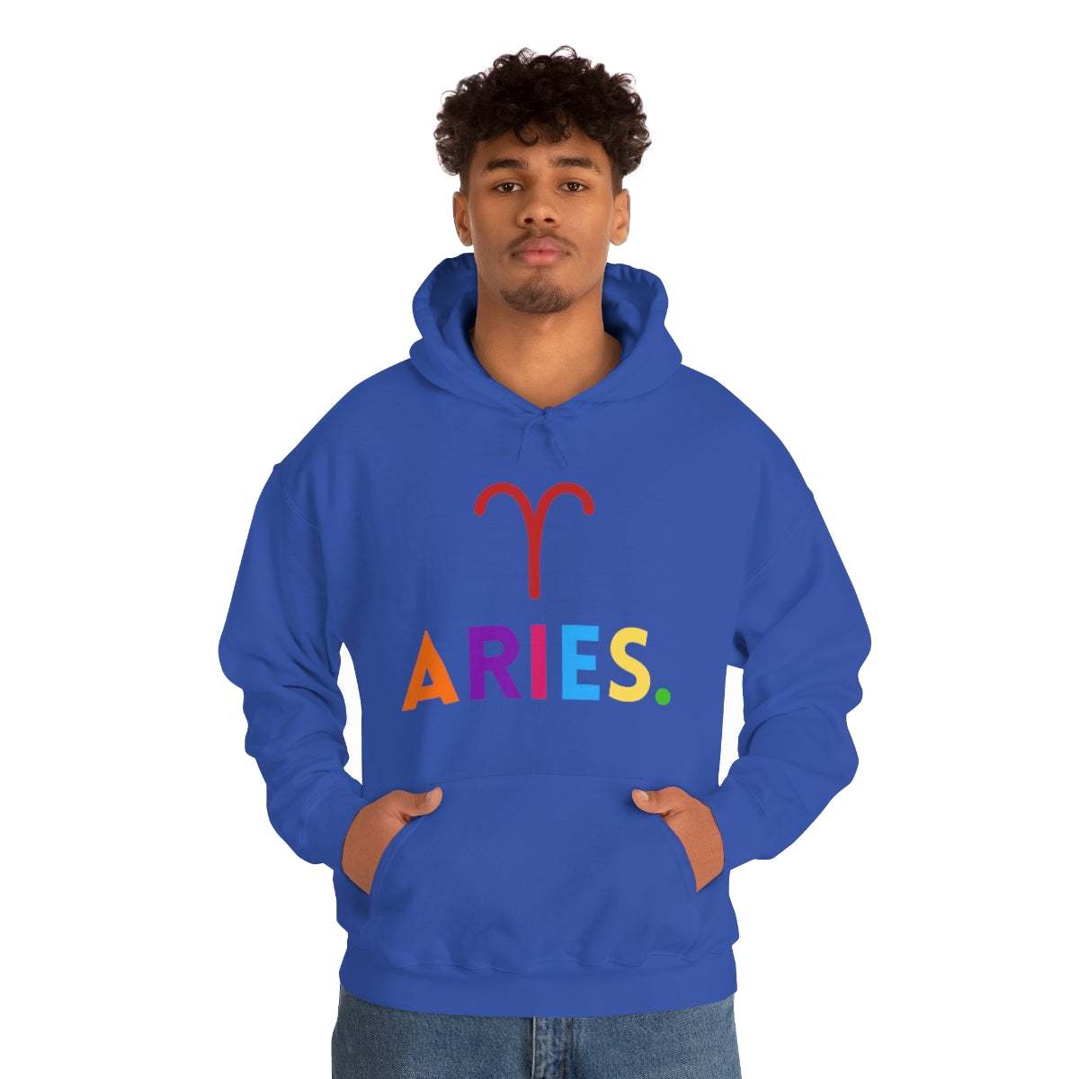 "Aries" Unisex Heavy Blend™ Hooded Sweatshirt