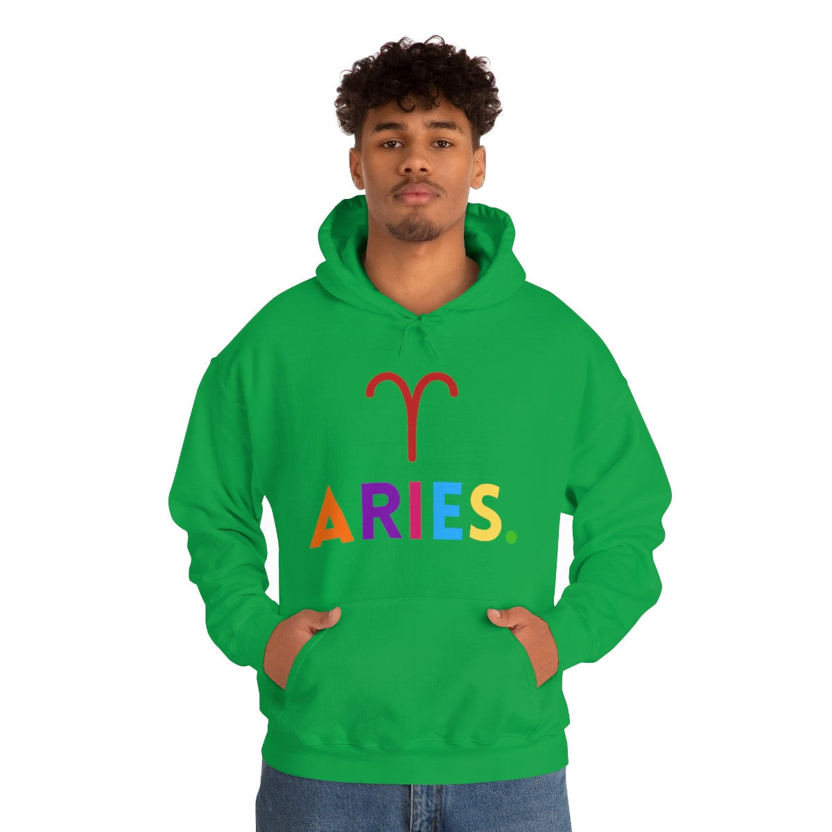 "Aries" Unisex Heavy Blend™ Hooded Sweatshirt