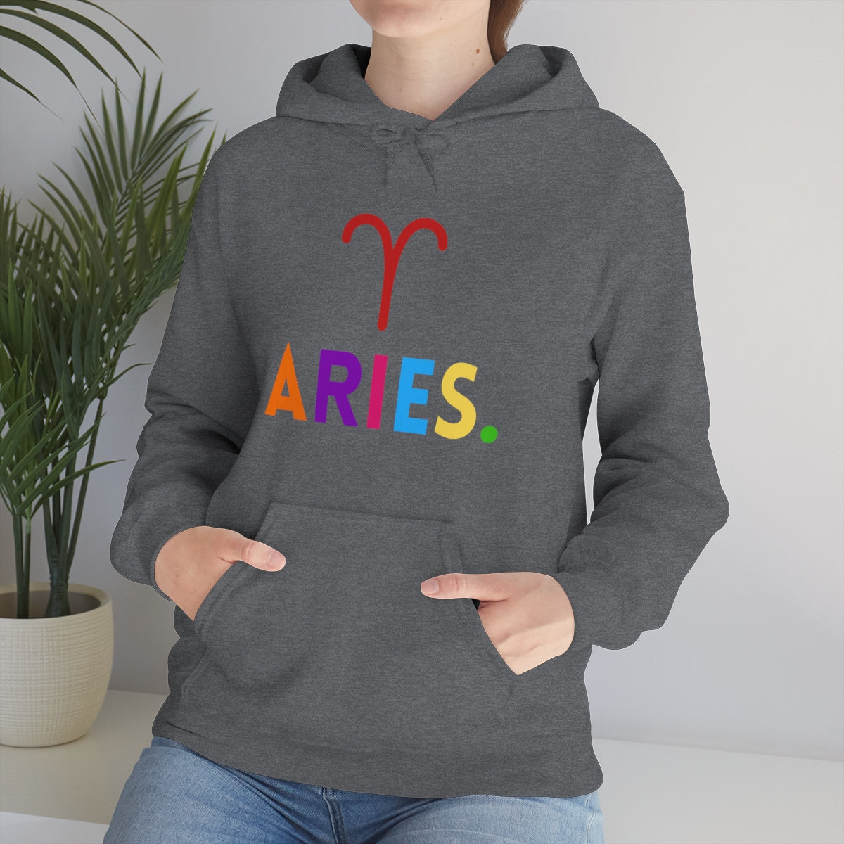 "Aries" Unisex Heavy Blend™ Hooded Sweatshirt