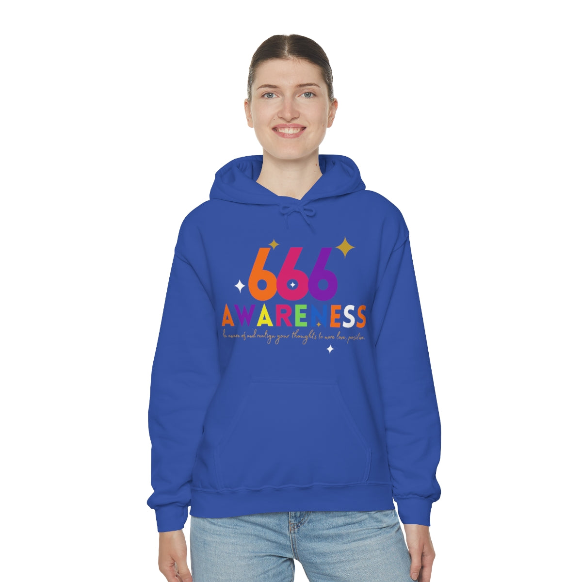 "666" Unisex Heavy Blend™ Hooded Sweatshirt