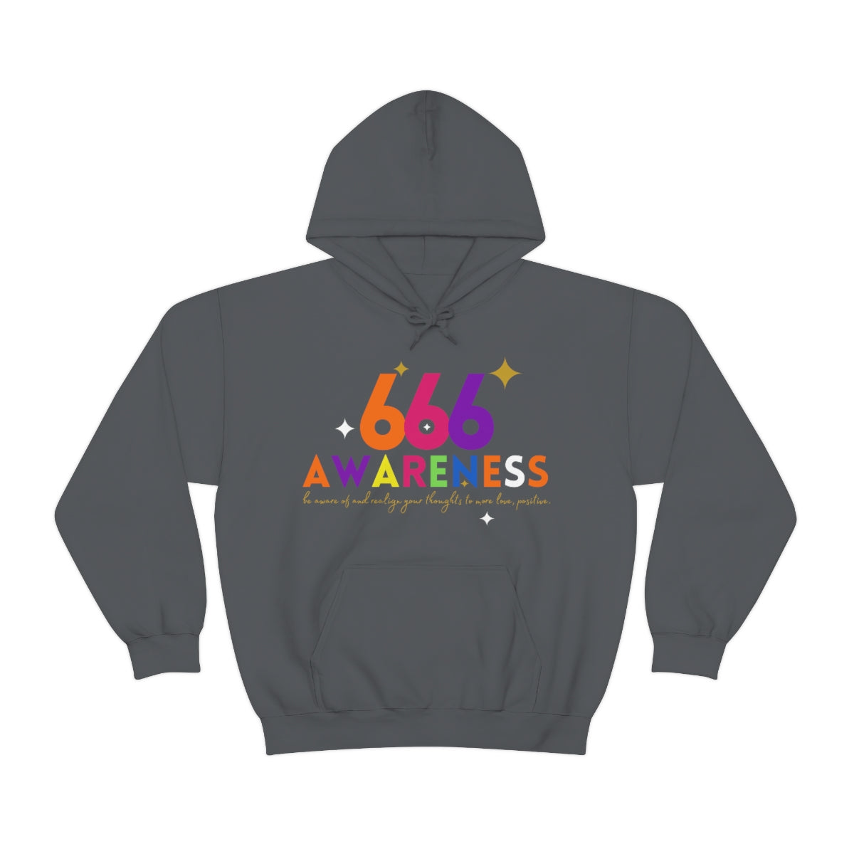 "666" Unisex Heavy Blend™ Hooded Sweatshirt