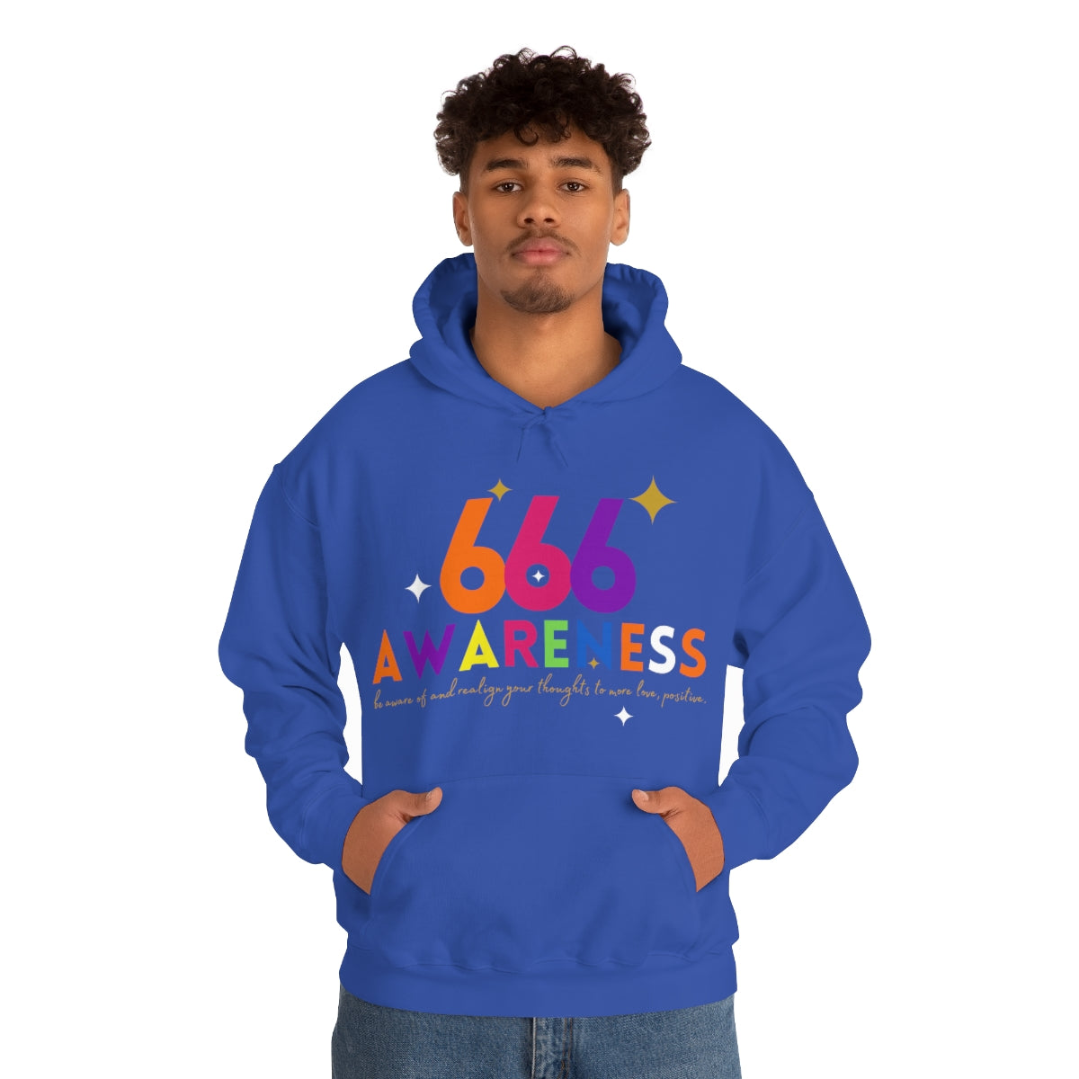 "666" Unisex Heavy Blend™ Hooded Sweatshirt