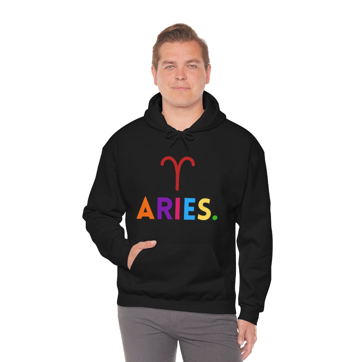 "Aries" Unisex Heavy Blend™ Hooded Sweatshirt