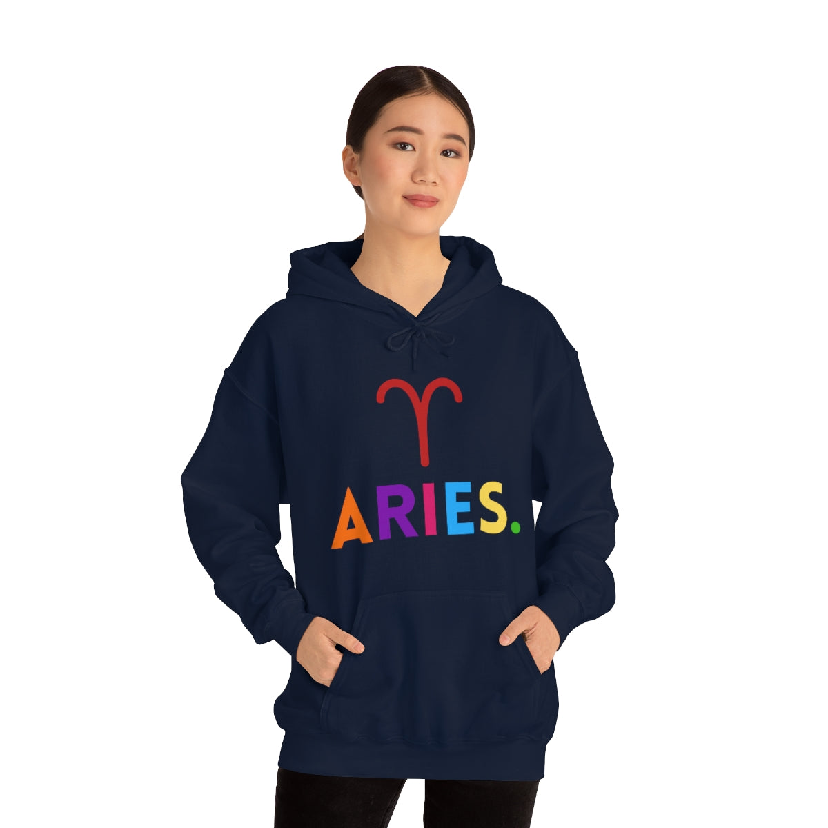 "Aries" Unisex Heavy Blend™ Hooded Sweatshirt