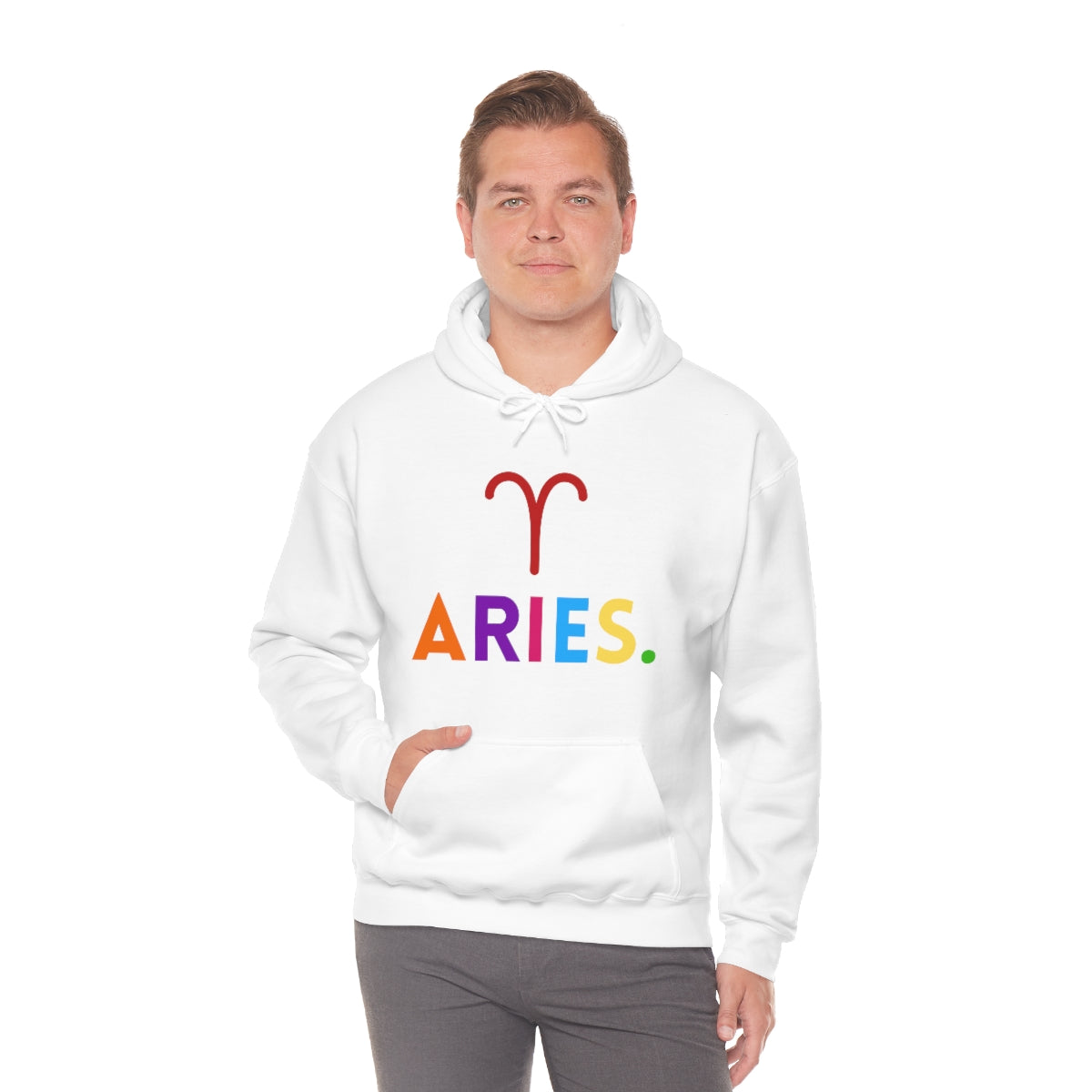 "Aries" Unisex Heavy Blend™ Hooded Sweatshirt