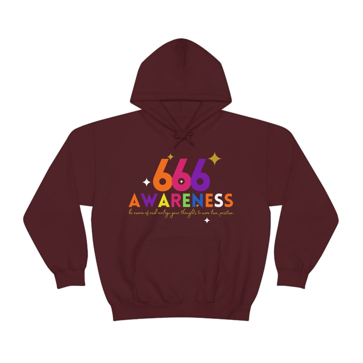 "666" Unisex Heavy Blend™ Hooded Sweatshirt
