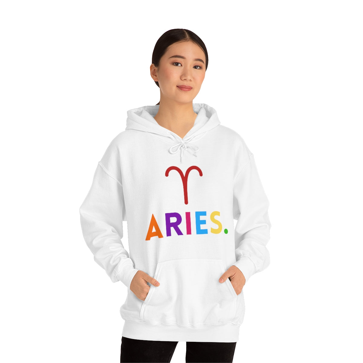 "Aries" Unisex Heavy Blend™ Hooded Sweatshirt