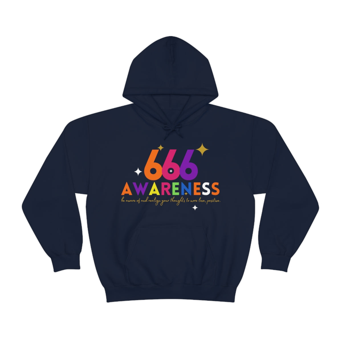 "666" Unisex Heavy Blend™ Hooded Sweatshirt