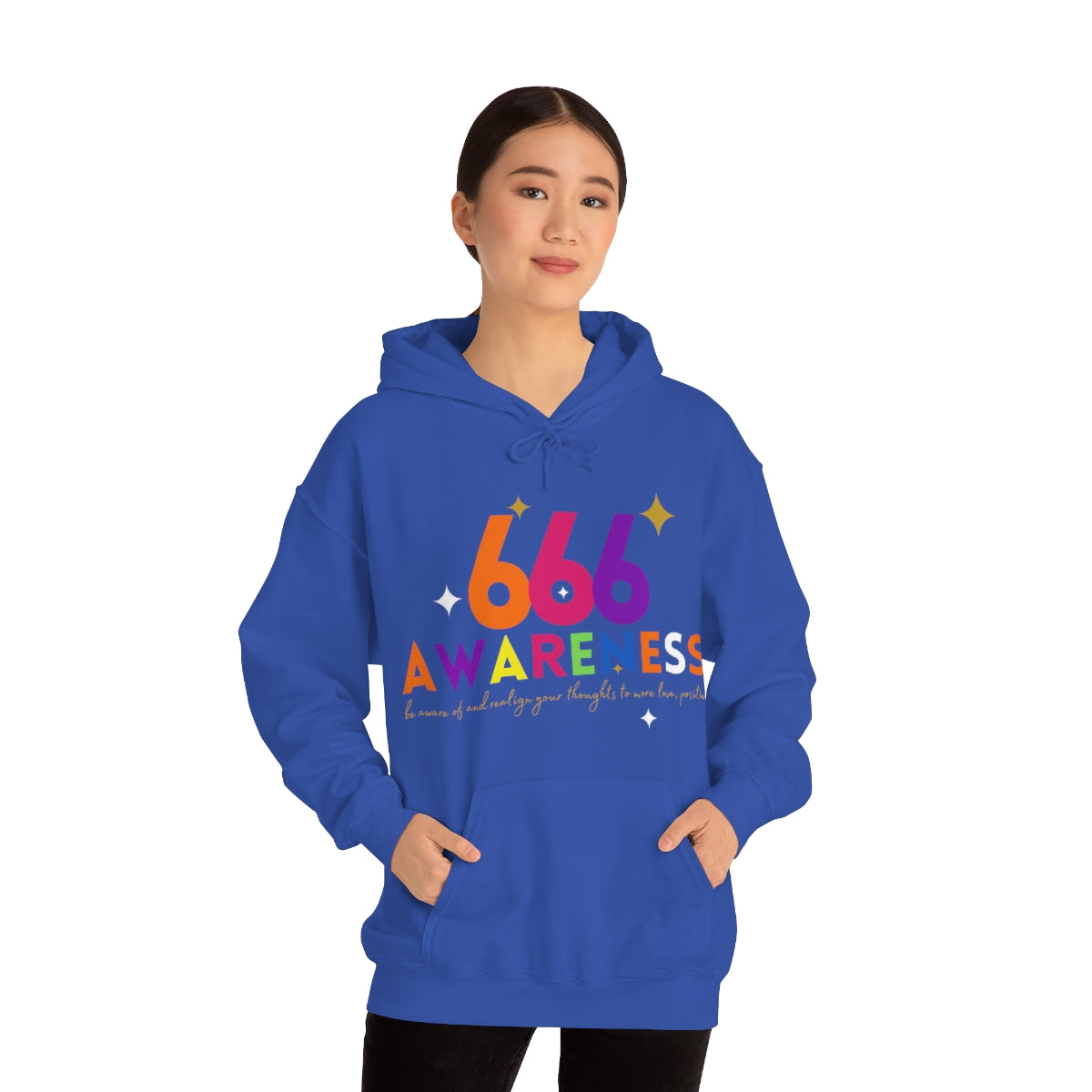 "666" Unisex Heavy Blend™ Hooded Sweatshirt