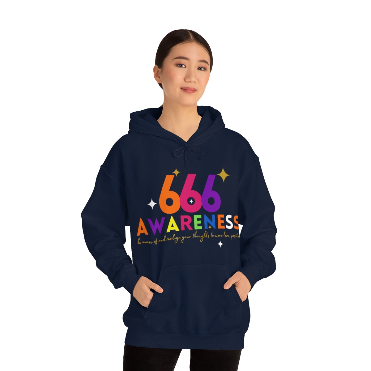 "666" Unisex Heavy Blend™ Hooded Sweatshirt