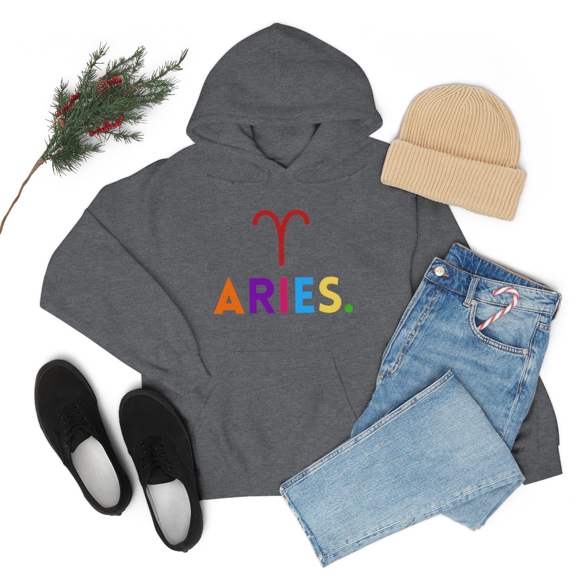 "Aries" Unisex Heavy Blend™ Hooded Sweatshirt