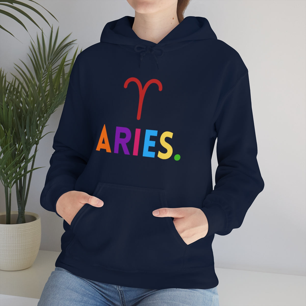 "Aries" Unisex Heavy Blend™ Hooded Sweatshirt