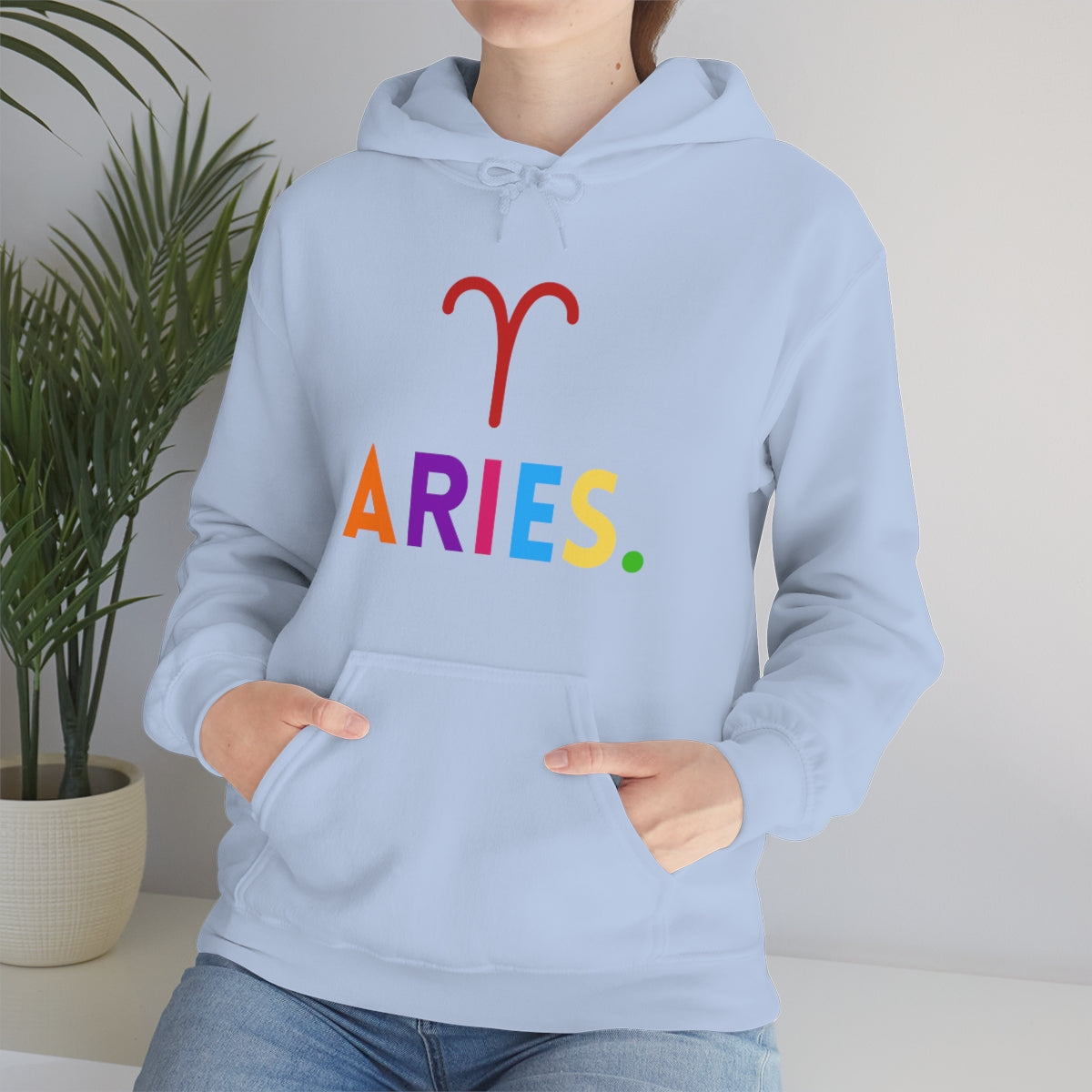 "Aries" Unisex Heavy Blend™ Hooded Sweatshirt