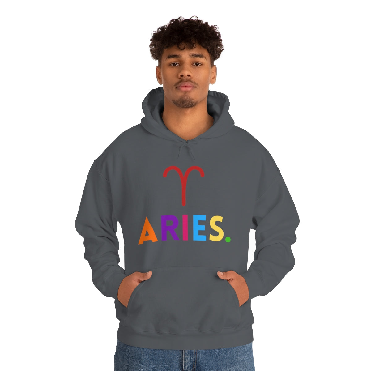 "Aries" Unisex Heavy Blend™ Hooded Sweatshirt