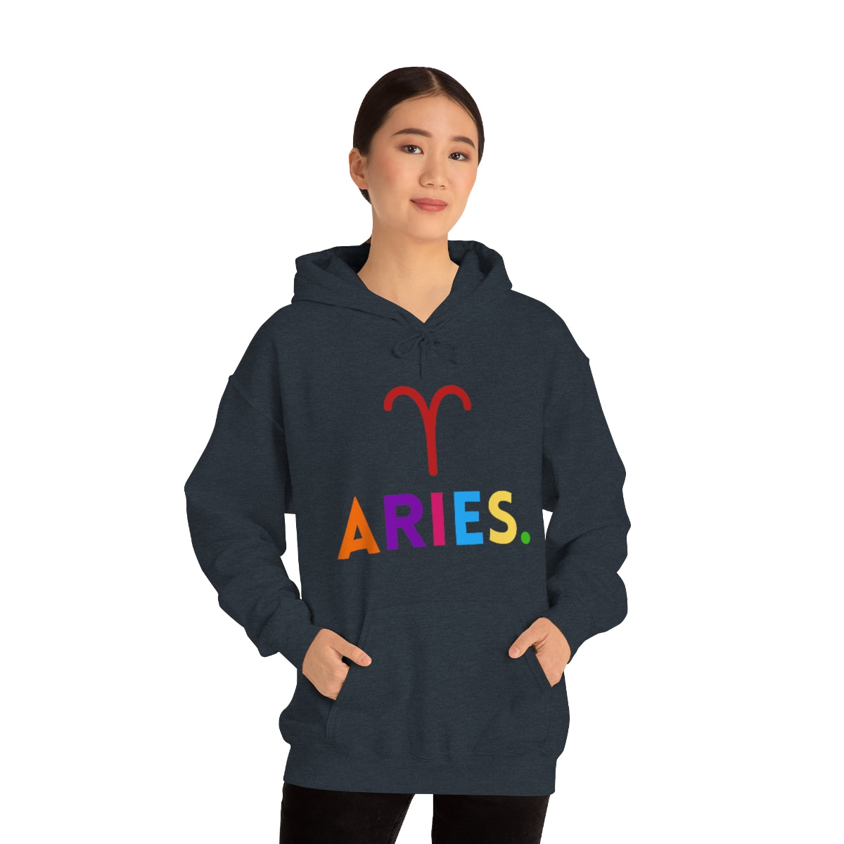 "Aries" Unisex Heavy Blend™ Hooded Sweatshirt