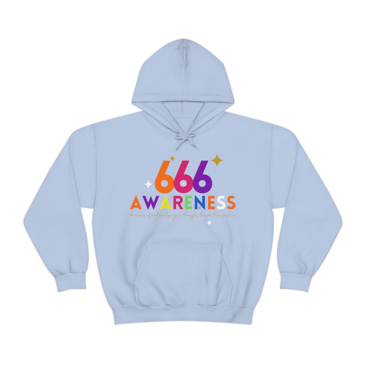 "666" Unisex Heavy Blend™ Hooded Sweatshirt